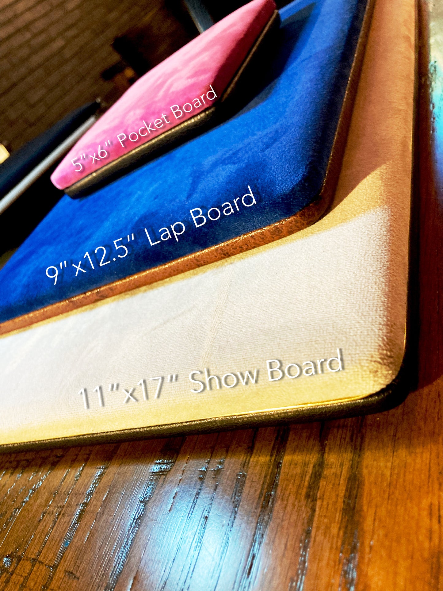 9"x12" Lap Board Close-Up Pad